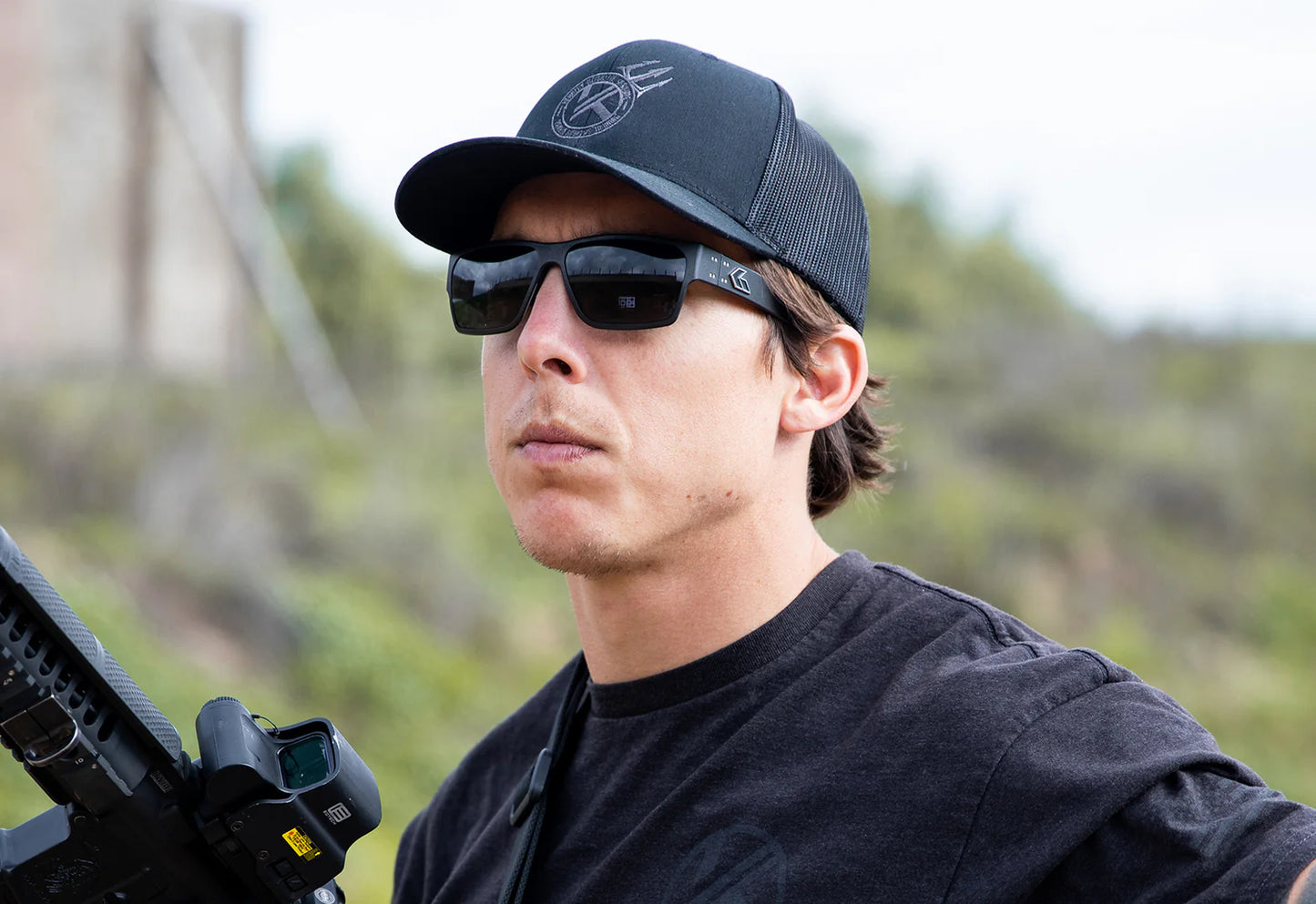 DELTA - BLACK / SILVER LOGO - OPZ POLARIZED