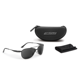 ESS InVINCEible AVIATOR BLACK SUBDUED W/ SMOKE GRAY