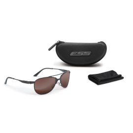ESS inVINCEible AVIATOR BLACK SUBDUED W/ MIRRORED WHISKEY