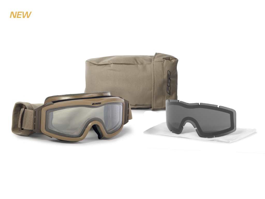 PROFILE NVG THERMAL TERRAIN TAN WITH CLEAR AND SMOKE GRAY