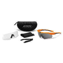 ESS CROSSBOW HI-VIS ORANGE W/ SMOKE GRAY AND CLEAR