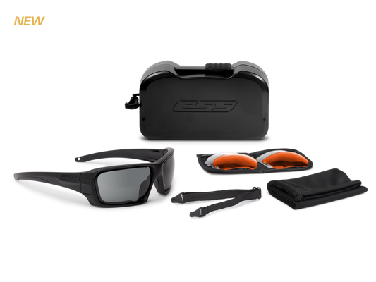 ESS ROLLBAR MATTE BLACK W/ LASER LPL-5+ 3 LENS KIT
