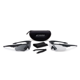 ESS CROSSBLADE APEL 2X BLACK W/ CLEAR AND W/ SMOKE GRAY