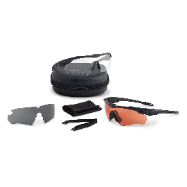ESS CROSSBLADE 2X BLACK W/ CLEAR, SMOKE GRAY AND W/ HI-DEF COPPER