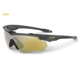 CROSSBLADE STD CARBON GRAY W/ MIRRORED BRASS