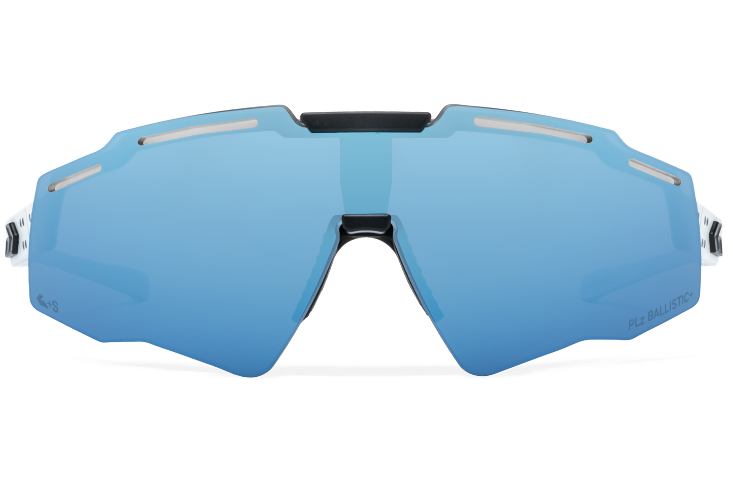 GATORZ BlastshieldB2 MILSPEC Smoke Polarized BlueMirror Frost BlackLogo-2