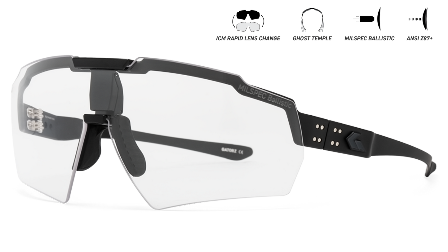 GATORZ Blastshield MILSPEC InfernoPhotochromic BlackCerakote BlackLogo-1