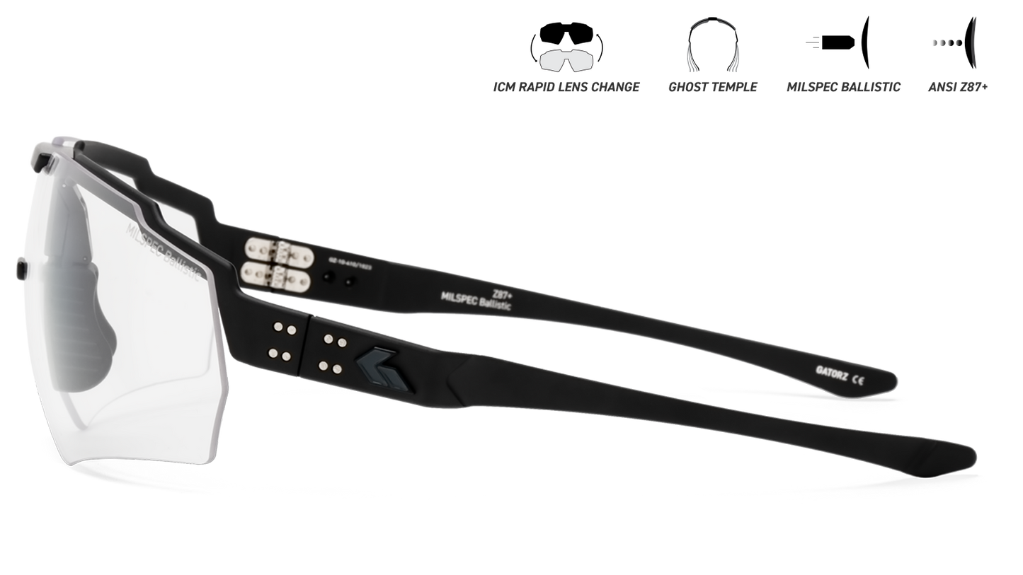 GATORZ Blastshield MILSPEC InfernoPhotochromic BlackCerakote BlackLogo-3