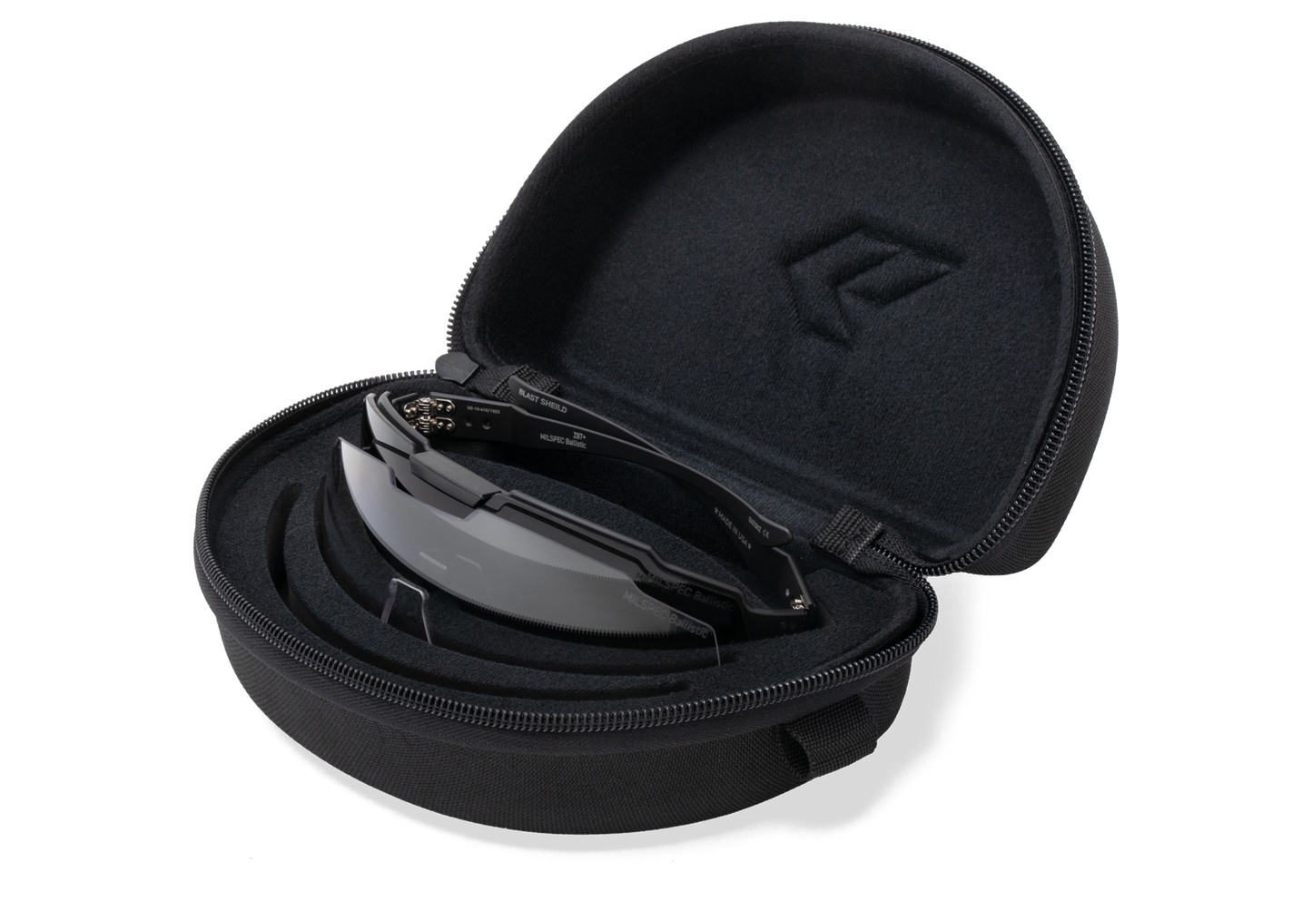 GATORZ Blastshield MILSPEC Smoke Clear Bundle BlackCerakote BlackLogo-6