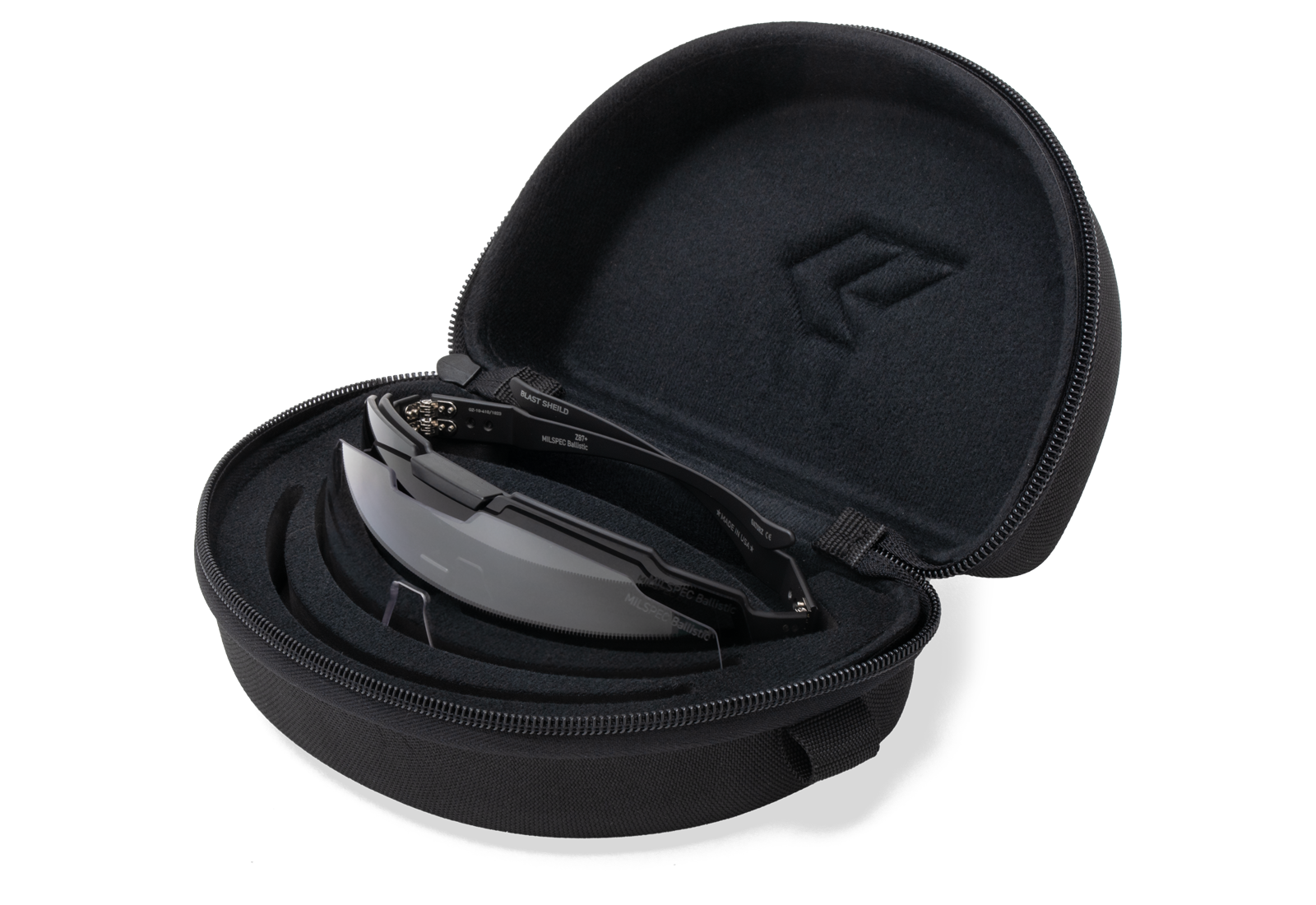 GATORZ Blastshield MILSPEC Smoke Clear Bundle BlackCerakote BlackLogo-6