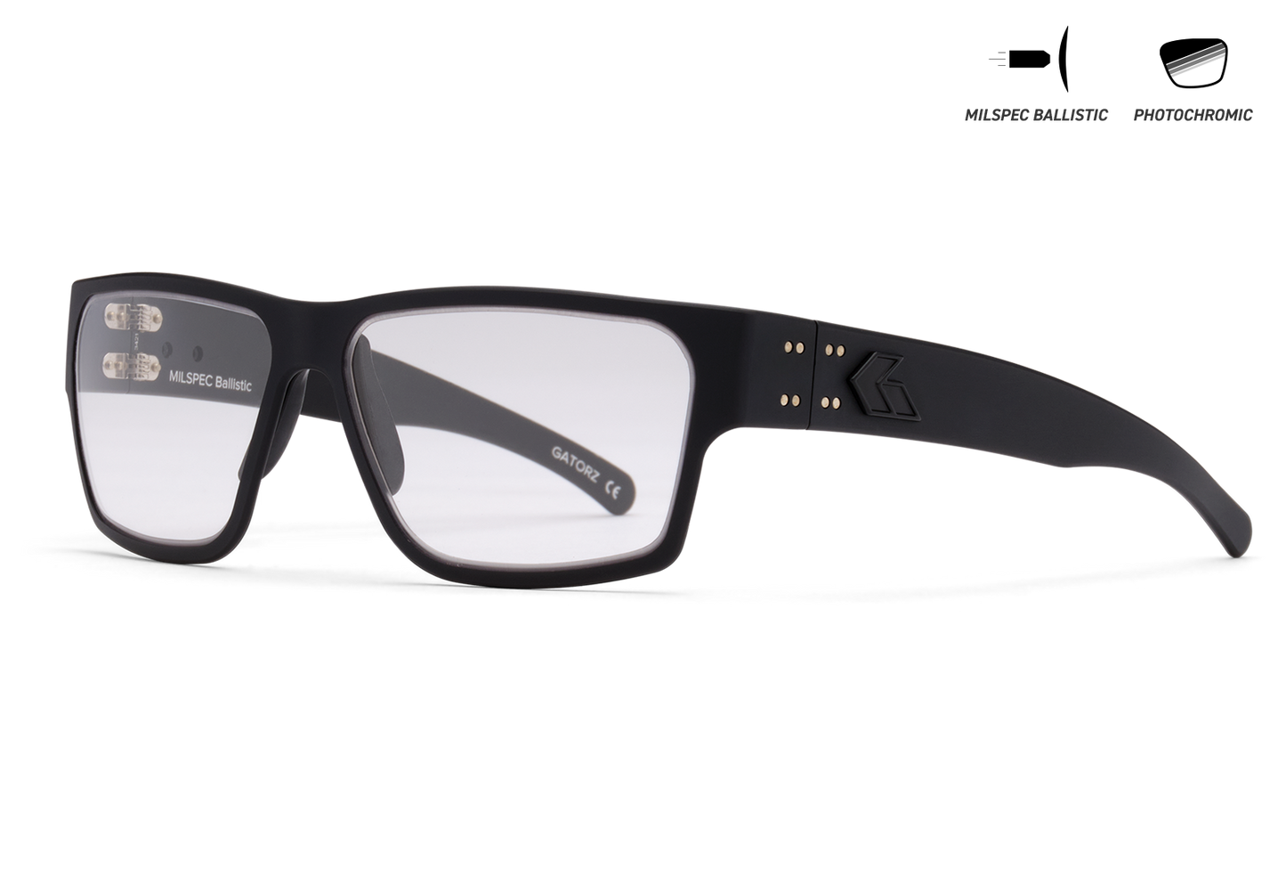 GATORZ Delta MILSPEC InfernoPhotochromic BlackCerakote BlackLogo-1