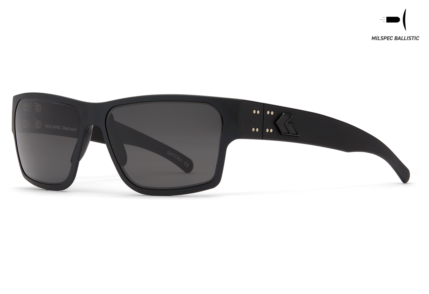 GATORZ Delta MILSPEC Smoke BlackCerakote BlackLogo 1