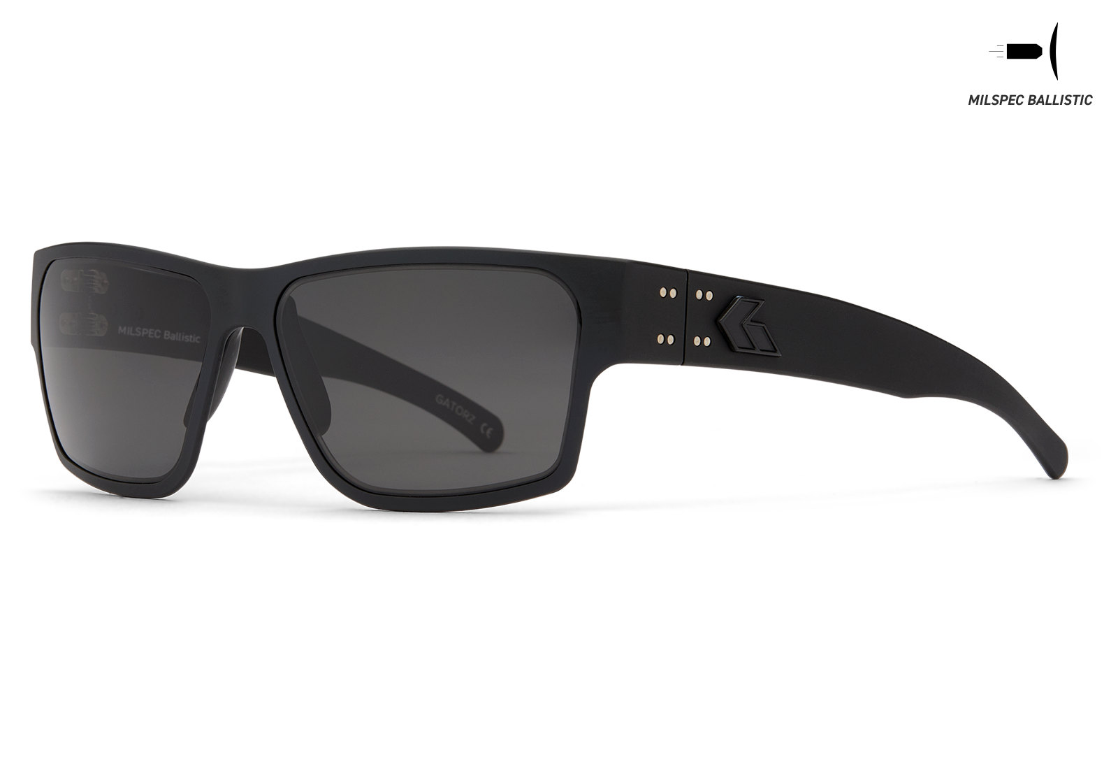 GATORZ Delta MILSPEC Smoke BlackCerakote BlackLogo 1