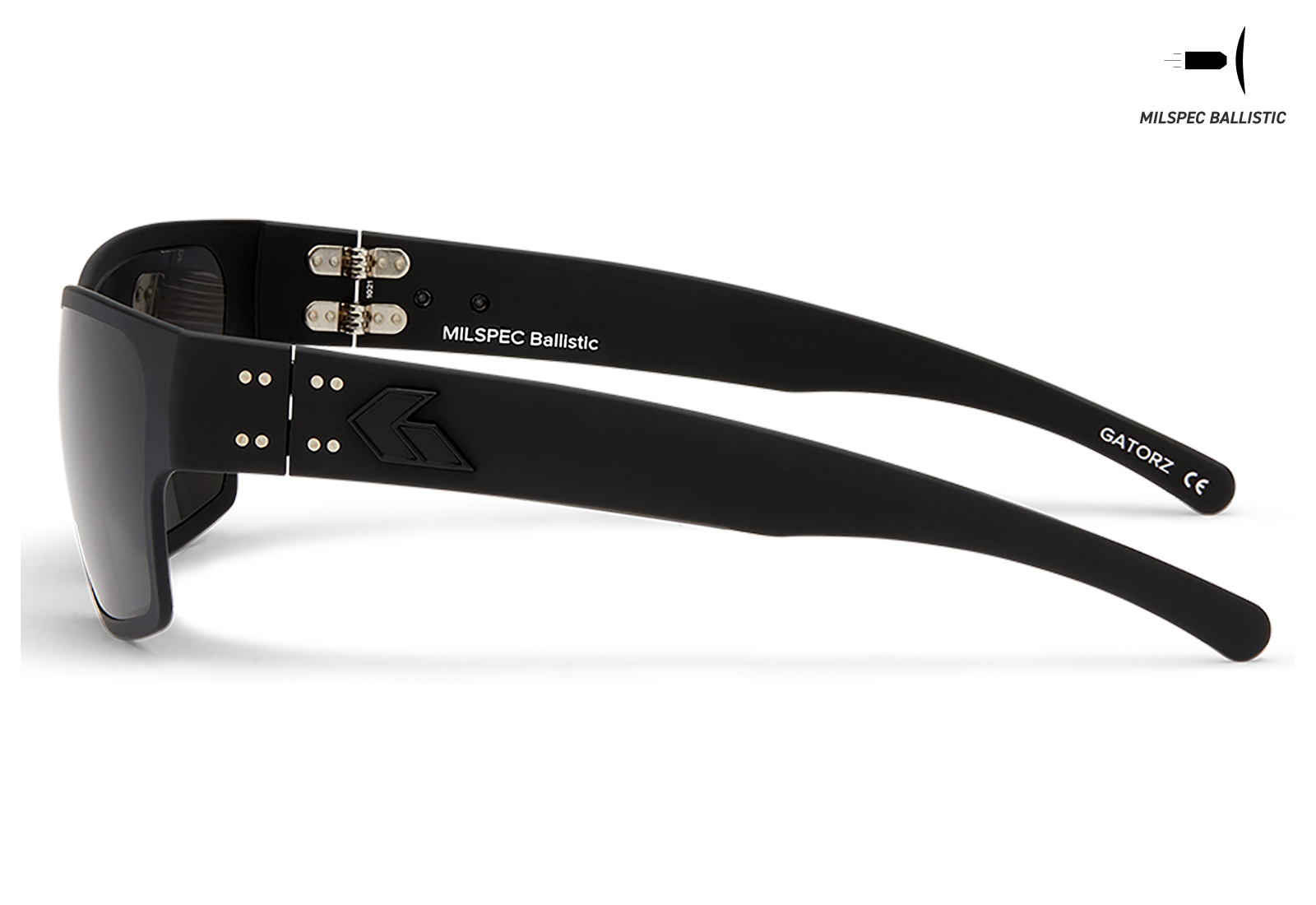 GATORZ Delta MILSPEC Smoke BlackCerakote BlackLogo 3