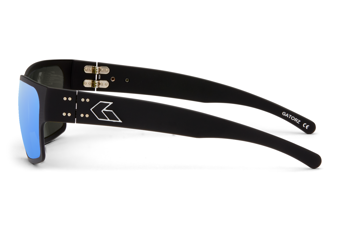 GATORZ Delta OptimizedPolarized OPz BlueMirror BlackCerakote SilverLogo 3