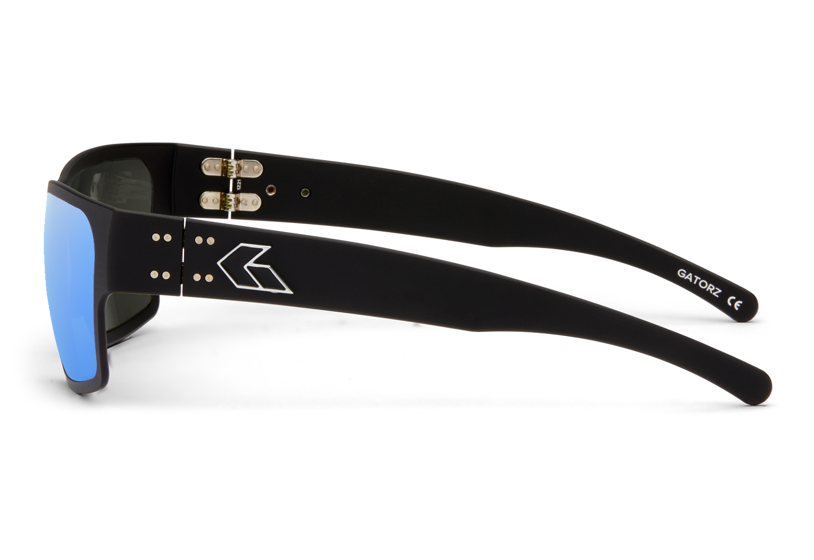 GATORZ Delta OptimizedPolarized OPz BlueMirror BlackCerakote SilverLogo 3