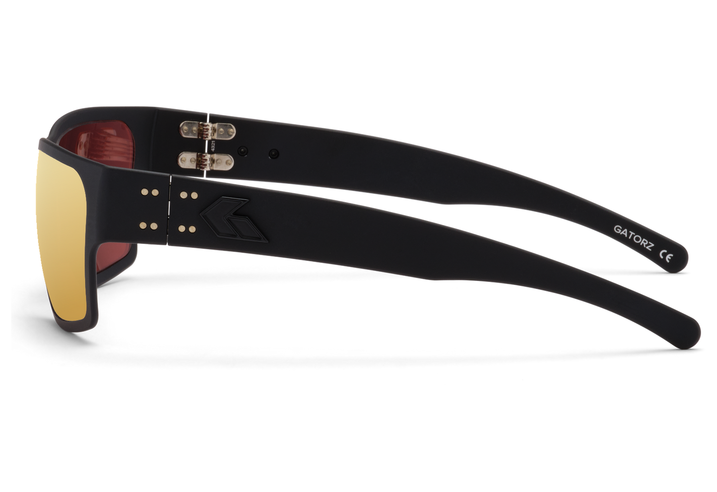 GATORZ Delta OptimizedPolarized OPz GoldMirror BlackCerakote BlackLogo 3