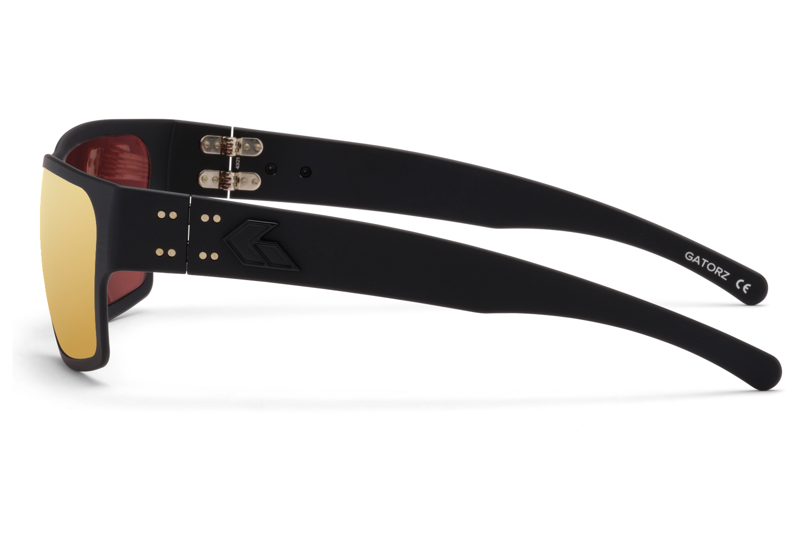 GATORZ Delta OptimizedPolarized OPz GoldMirror BlackCerakote BlackLogo 3