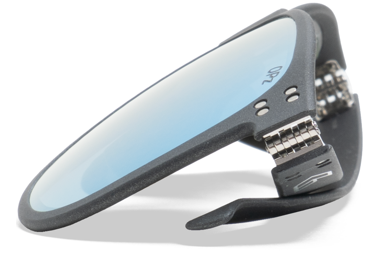 gatorz wraith optimized polarized opz bluemirror graphite engraved logo 4