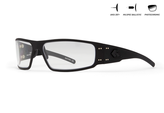 MILSPEC BALLISTIC Z87.1 MAGNUM - BLACKOUT - INFERNO PHOTOCHROMIC MILSPEC BALLISTIC Z87.1 MAGNUM - BLACKOUT - INFERNO PHOTOCHROMIC