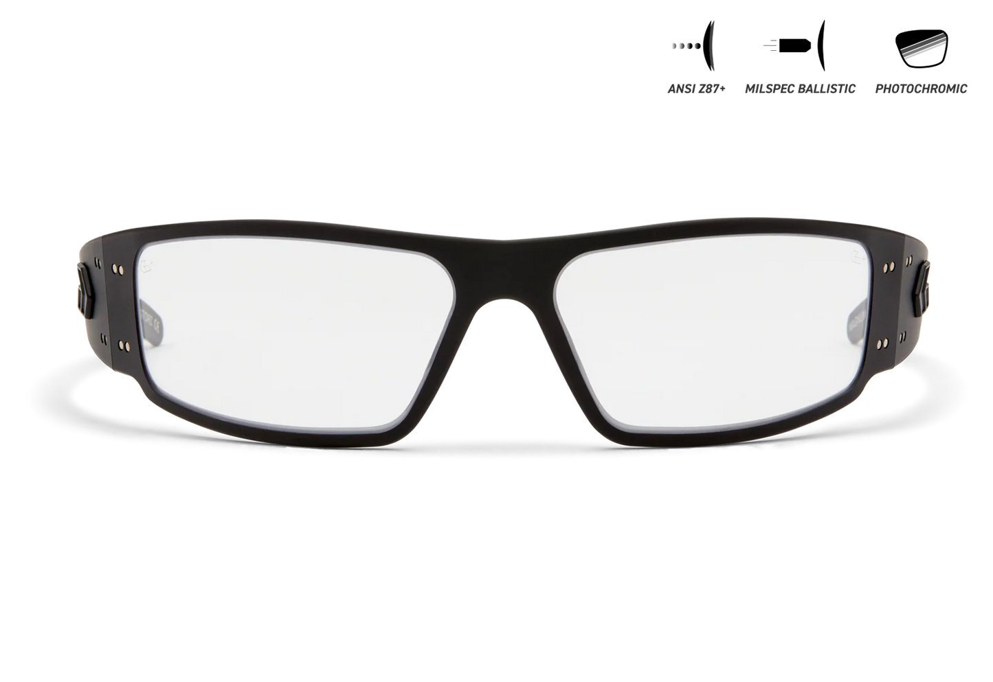 MILSPEC BALLISTIC Z87.1 MAGNUM - BLACKOUT - PHOTOCHROMIC / ANTI-FOG