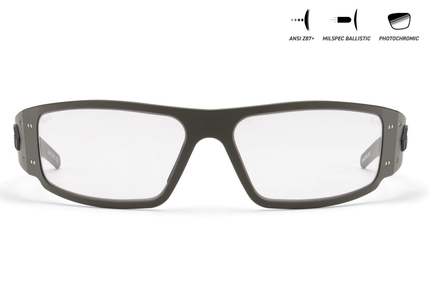 MILSPEC MAGNUM - OD GREEN - PHOTOCHROMIC ANSI Z87.1+