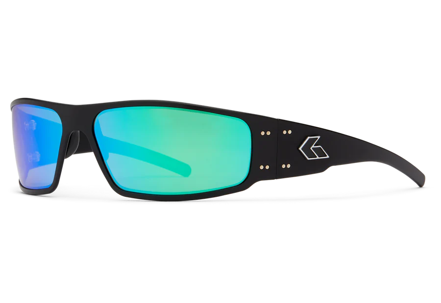 GATORZ MAGNUM BLACK / DIGITALLY OPZ BROWN, GREEN MIRROR LENS
