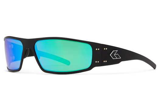 GATORZ MAGNUM BLACK / DIGITALLY OPZ BROWN, GREEN MIRROR LENS