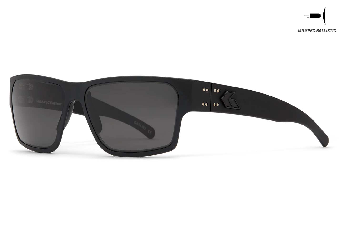 MILSPEC BALLISTIC Z87.1 DELTA - BLACKOUT - SMOKE / ANTI-FOG