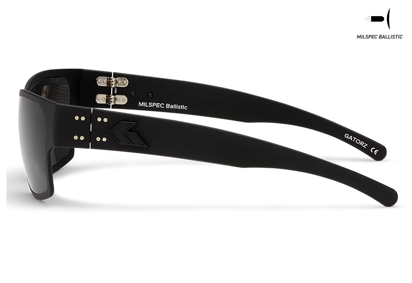 MILSPEC BALLISTIC Z87.1 DELTA - BLACKOUT - SMOKE / ANTI-FOG