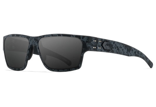 DELTA - STEALTH GRAFFITI / BLACK LOGO - DIGITALLY OPTIMIZED POLARIZED SMOKE