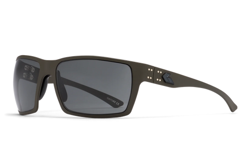 MARAUDER - OD GREEN / BLACK LOGO - SMOKE POLARIZED