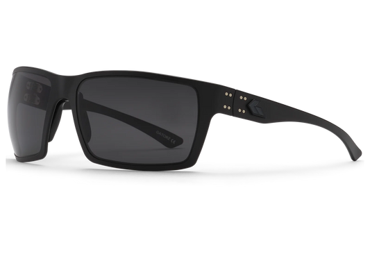 MARAUDER - BLACK / BLACK LOGO - OPZ SMOKE POLARIZED