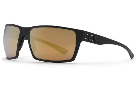 MARAUDER - BLACK / BLACK LOGO - OPZ GOLD MIRROR