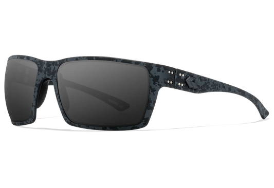MARAUDER - STEALTH GRAFFITI / BLACK LOGO - OPZ SMOKE POLARIZED