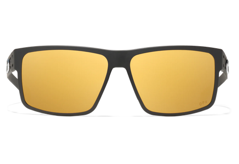 RIG - BLACK / SILVER LOGO - OPZ GOLD MIRROR POLARIZED