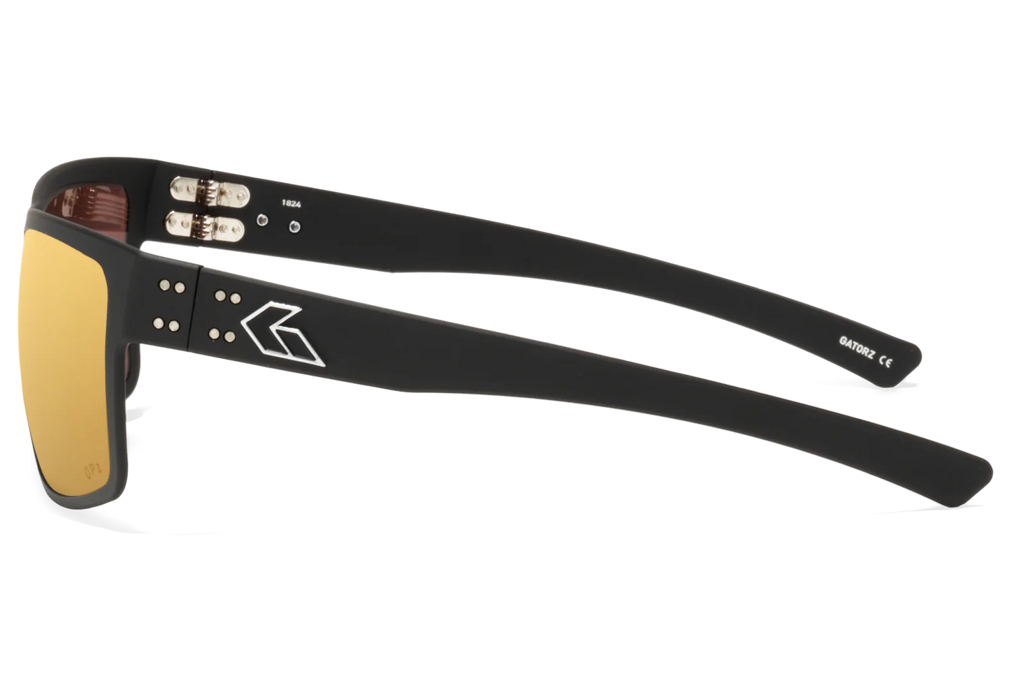 RIG - BLACK / SILVER LOGO - OPZ GOLD MIRROR POLARIZED