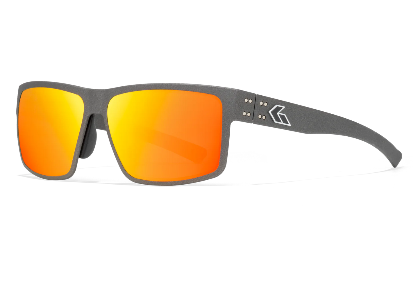 RIG - GRAPHITE / SILVER LOGO - SUNBURST MIRROR