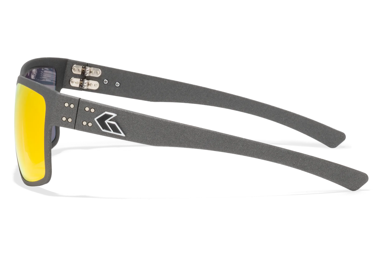RIG - GRAPHITE / SILVER LOGO - SUNBURST MIRROR