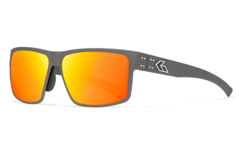 RIG - GRAPHITE / SILVER LOGO - OPZ SUNBURST MIRROR POLARIZED