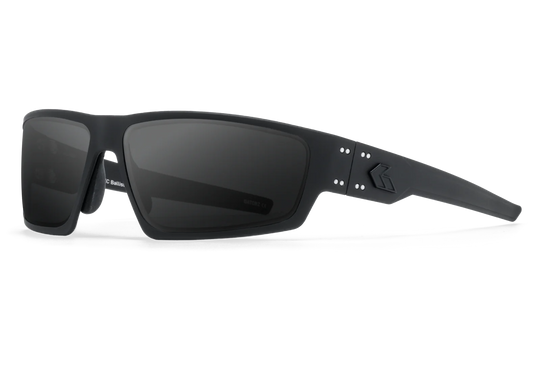 MILSPEC BALLISTIC ANSI Z87.1 WARHAWK - BLACK / BLACK LOGO - SMOKE / ANTI-FOG
