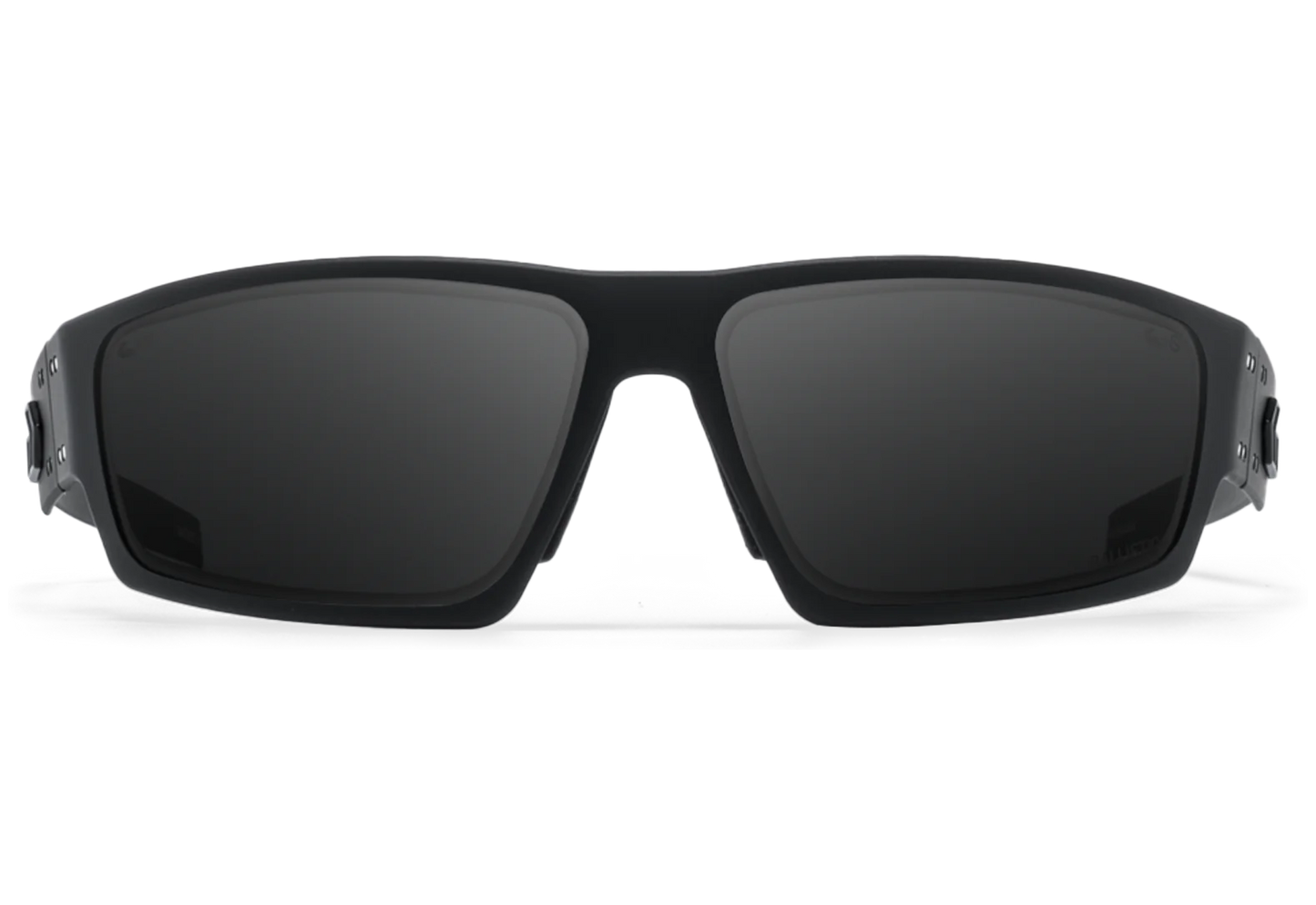 MILSPEC BALLISTIC ANSI Z87.1 WARHAWK - BLACK / BLACK LOGO - SMOKE / ANTI-FOG