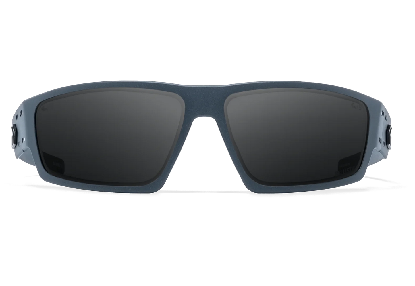 MILSPEC BALLISTIC ANSI Z87.1 WARHAWK - SLATE / BLACK LOGO - SMOKE / ANTI-FOG