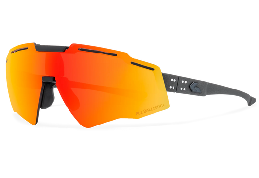 MILSPEC BLASTSHIELD B2 - GRAPHITE / ANSI Z87+ SMOKE SUNBURST POLARIZED