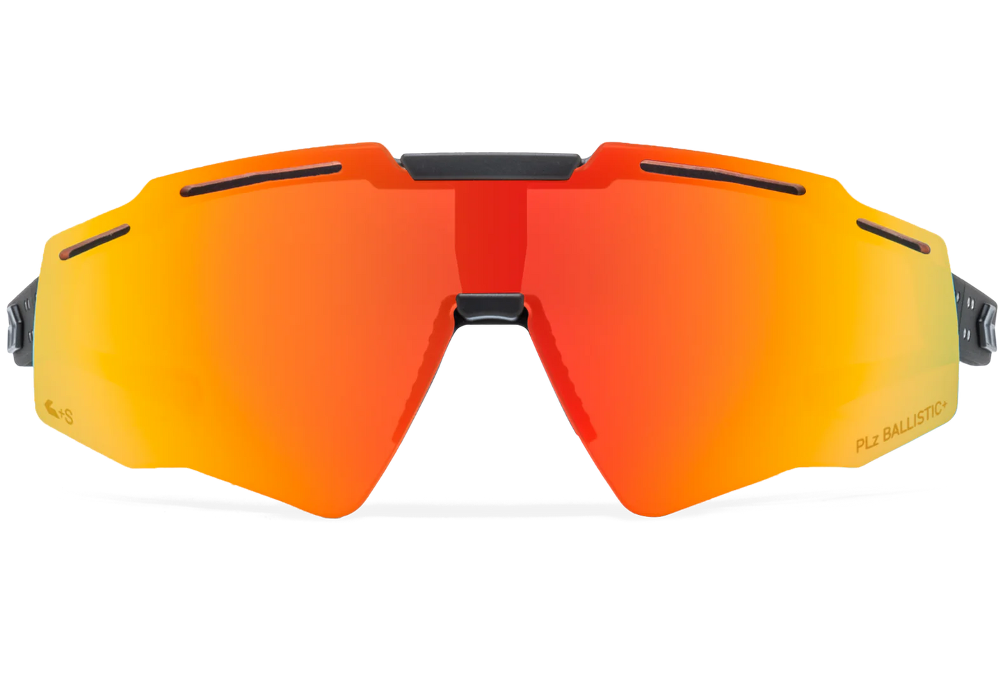 MILSPEC BLASTSHIELD B2 - GRAPHITE / ANSI Z87+ SMOKE SUNBURST POLARIZED