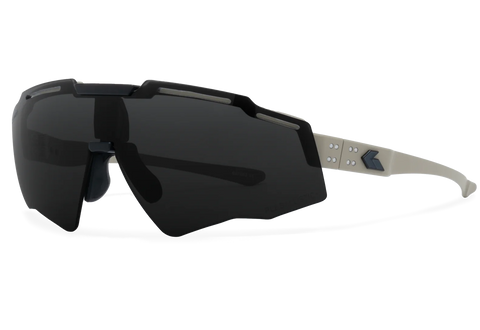 MILSPEC BLASTSHIELD B2 - DESERT / ANSI Z87+ SMOKE POLARIZED