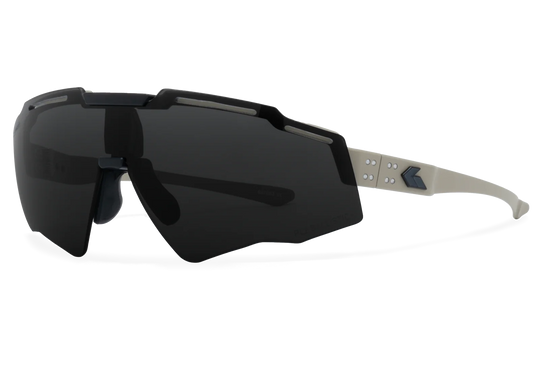 MILSPEC BLASTSHIELD B2 - DESERT / ANSI Z87+ SMOKE POLARIZED
