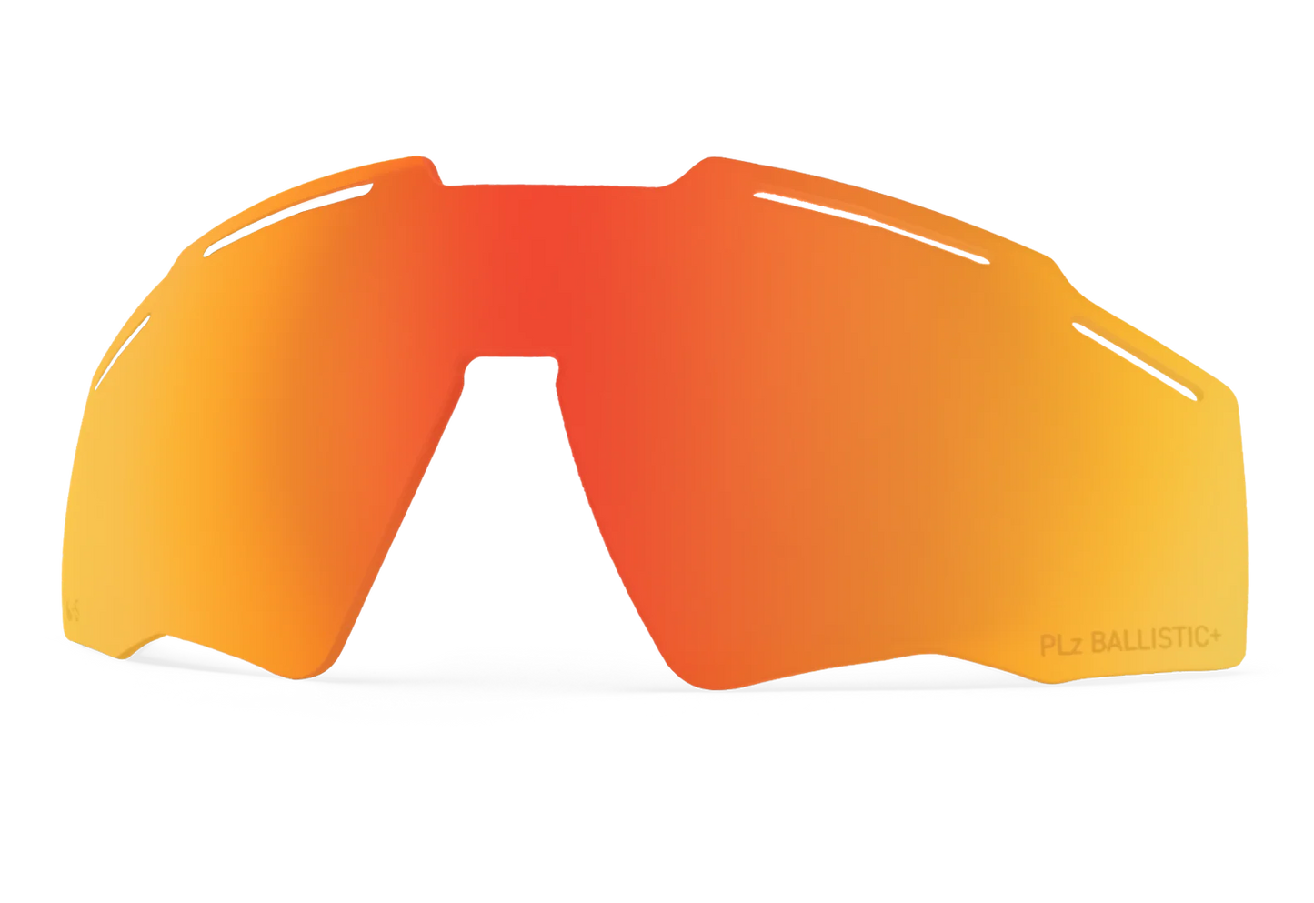 BLASTSHIELD B2 - MILSPEC BALLISTIC POLARIZED SMOKE SUNBURST MIRROR REPLACEMENT LENS
