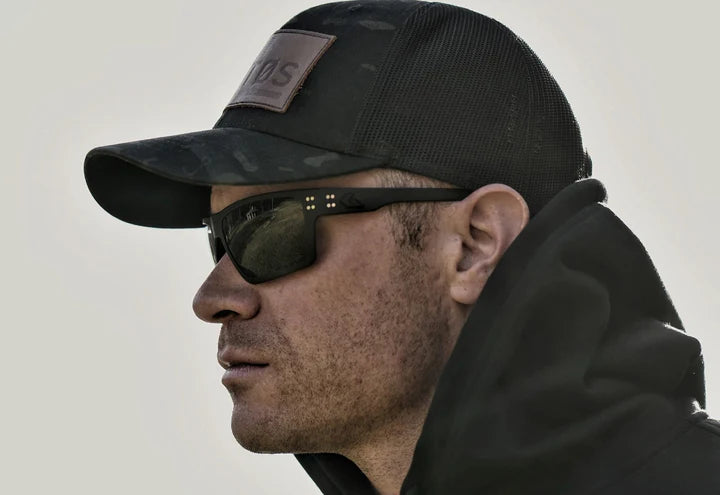 GATORZ SENTIX BLACK / MILSPEC BALLISTIC SMOKE LENS / ANTI-FOG COATING
