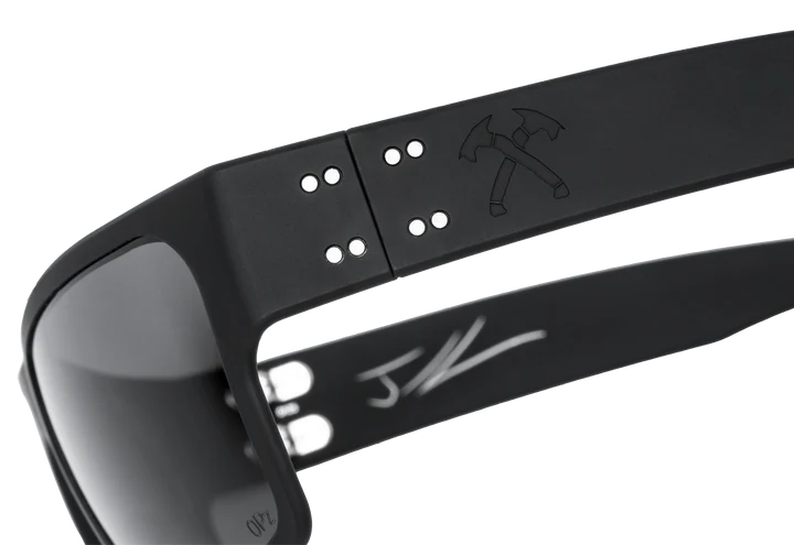 DELTA - JACK CARR - BLACK - BLACKOUT TOMAHAWKS - OPTIMIZED POLARIZED (OPz SMOKE)